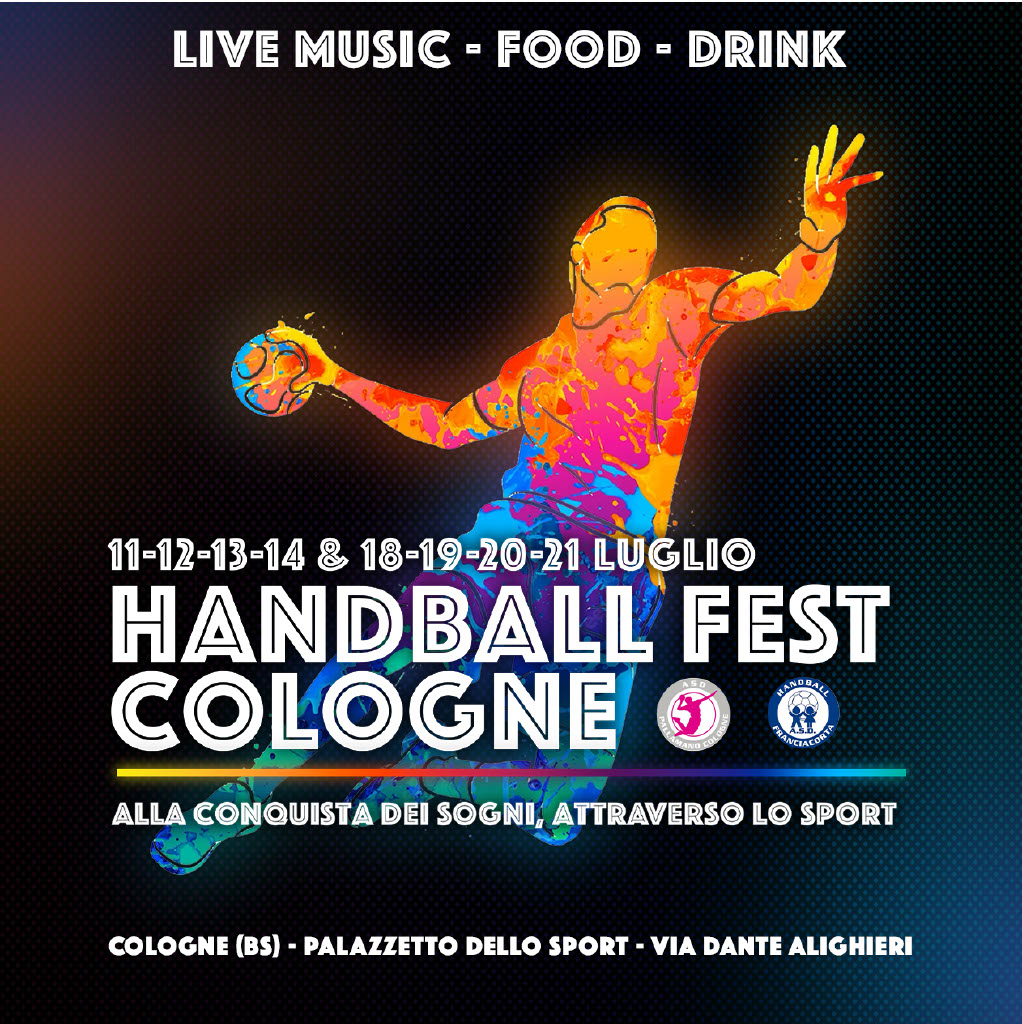 La Pallamano Cologne vi aspetta alla Handball Fest 2024