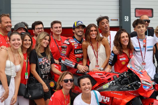 Festeggia anche Ducati. ( Foto Dario Aio )