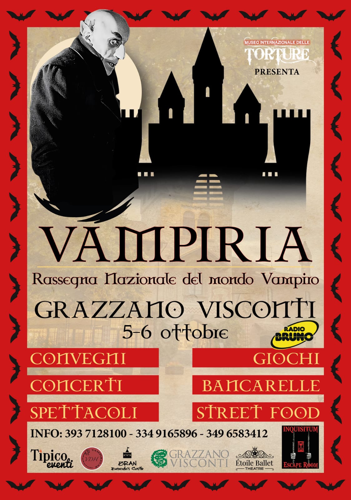 A Grazzano Visconti approda VAMPIRIA: la rassegna nazionale del mondo vampiro