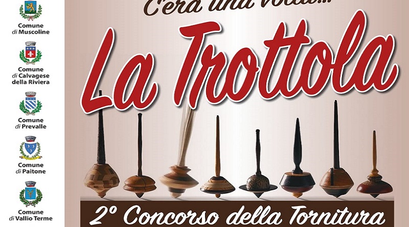 2° concorso di tornitura: Due giornate dedicate alle Trottole 28 e 29 settembre