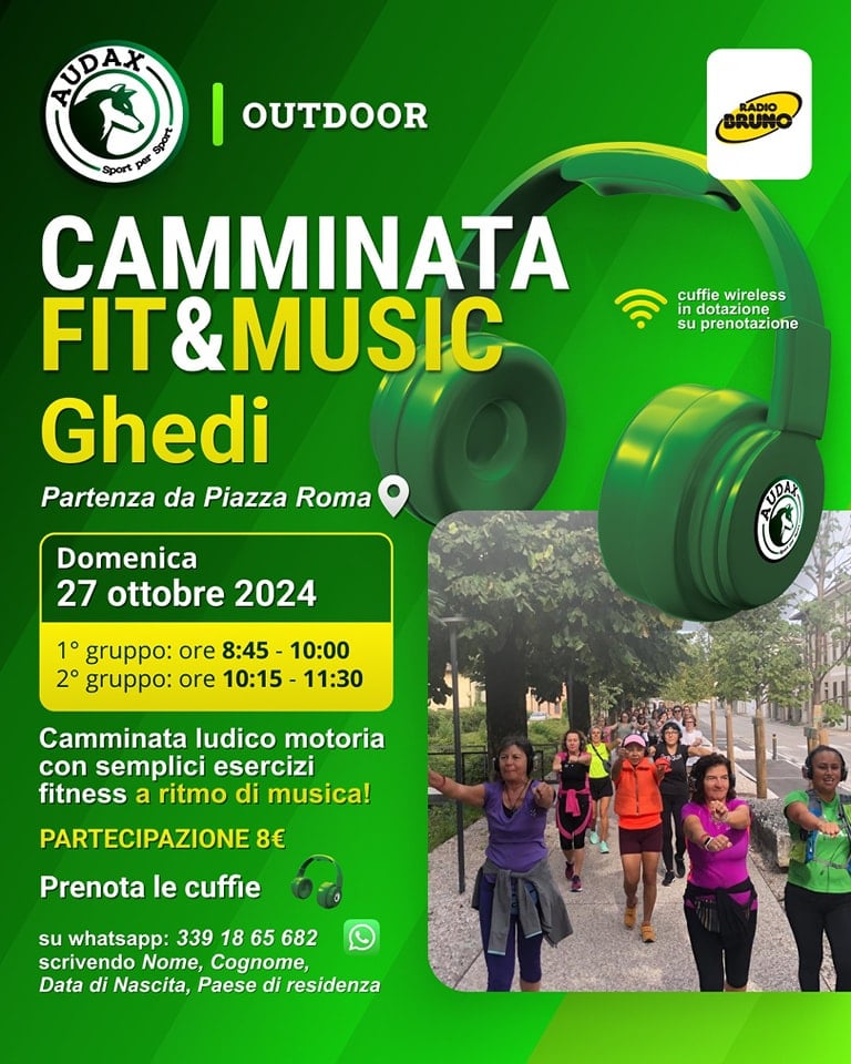 Camminata Fit&Music a Ghedi