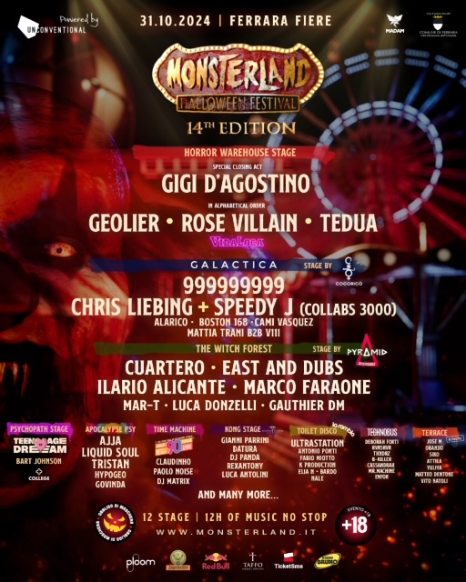 Monsterland Halloween Festival: raddoppia il divertimento!