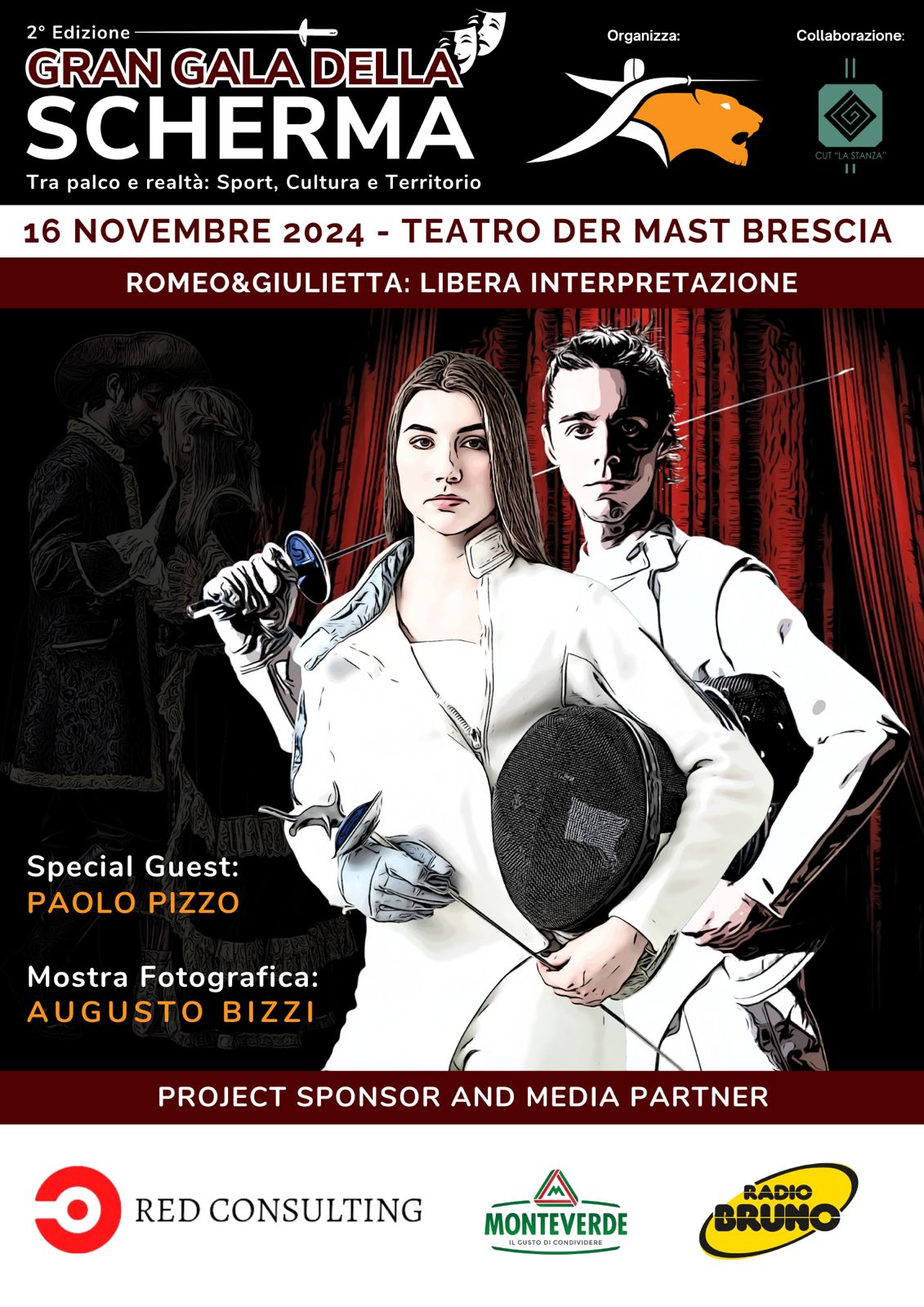 Gran Gala della scherma: il 16 ottobre al Teatro Der  Mast di Brescia