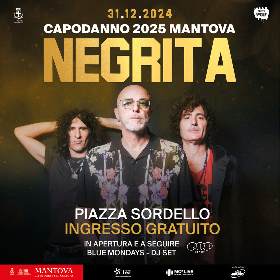 Capodanno a Mantova con i Negrita